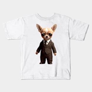 Chihuahua gentleman Kids T-Shirt